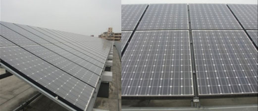 50 kWp Solar plant at Shiga Japan